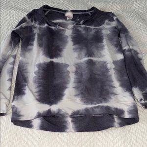 Freeloader distressed tie dye sweatshirt-NWOT
